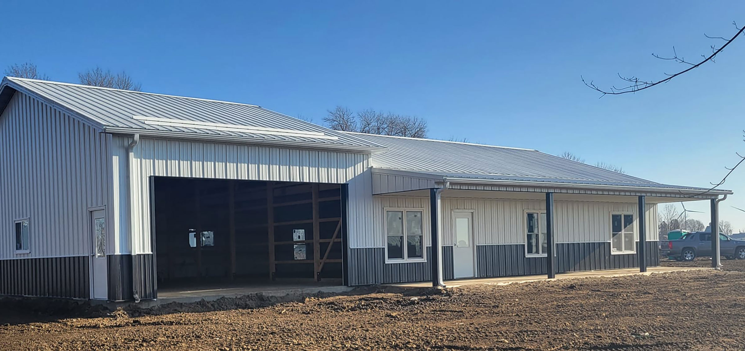 Pole Barn Home and SHOUSE